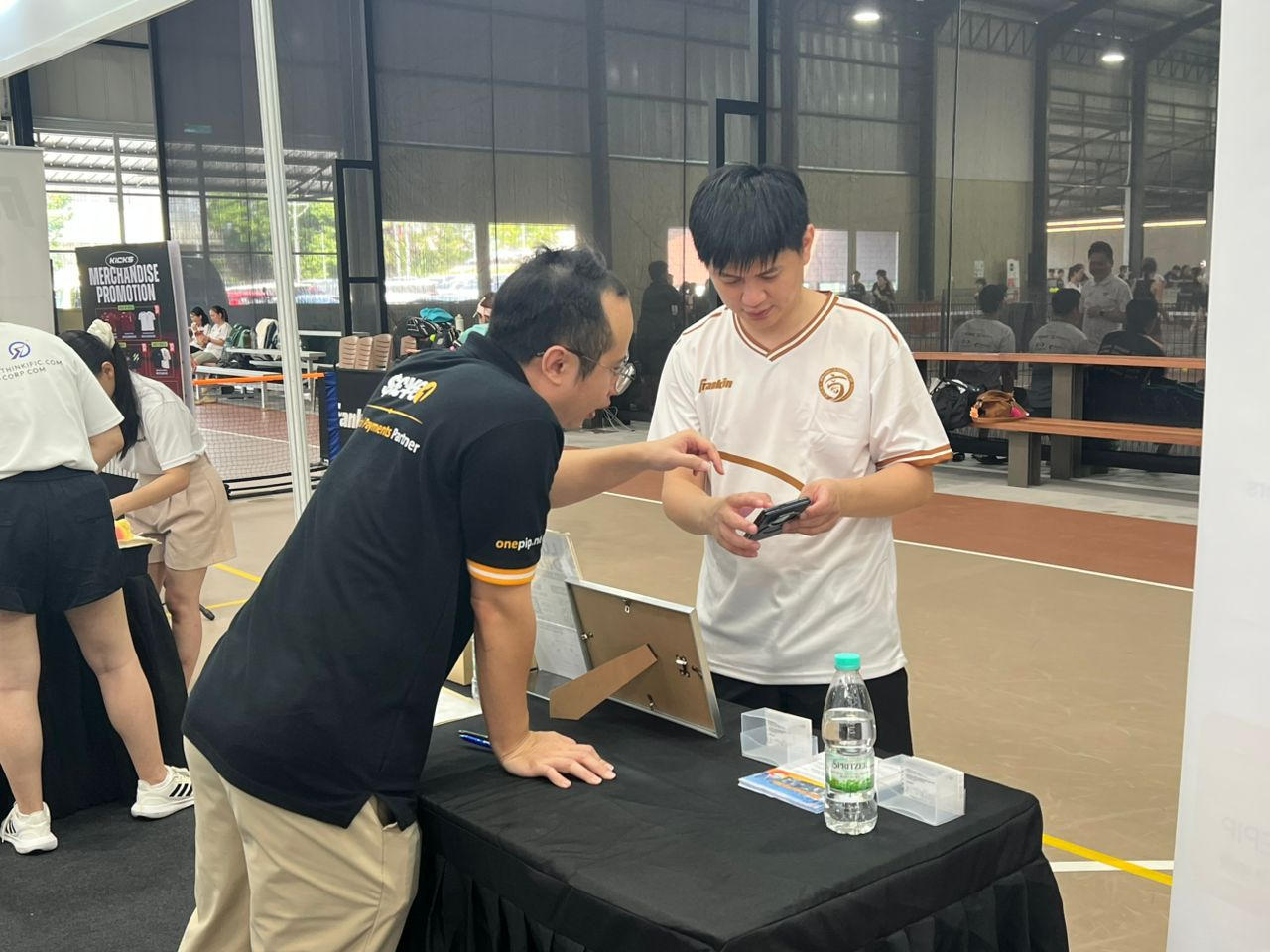 ONEPIP team engaging with participants